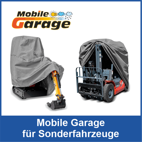 Mobile Garage Vollgarage fr Sonderfahrzeuge