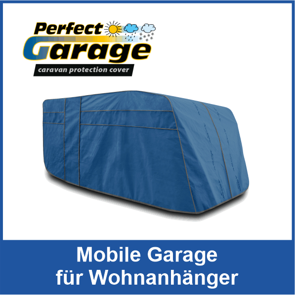 Mobile Vollgarage fr Wohnanhnger